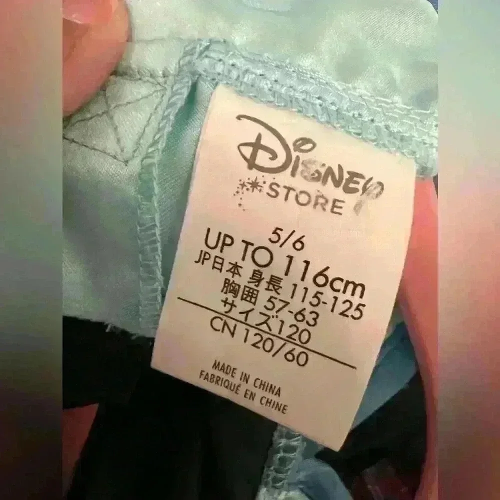 Frozen Anna Disney Princess Costume Girls 5 6 Small‎ Ana Halloween - Picture 5 of 6